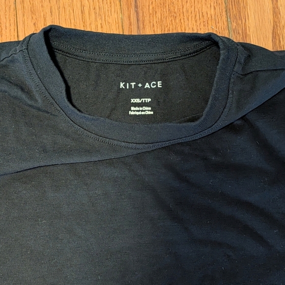 Kit and Ace Black Short Sleeve Tee - Picture 2 of 9